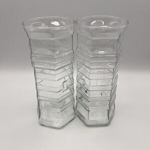 Red Lobster Light House Collectible Glassware 14.5 oz Set Of 2